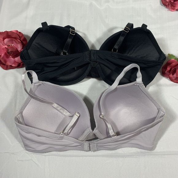 Jessica Simpson ~ 2 QTY Women's Full Figure Bra Underwire ~ 36C - Soft Tshirt - Picture 9 of 14